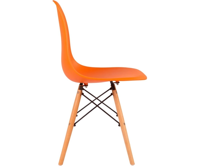 Стул Eames оранжевый фото #2