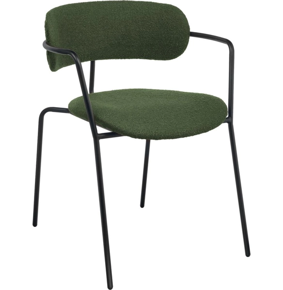 Стул Ant букле зелёный