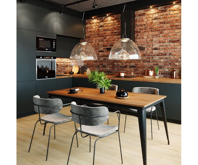 Стул Ant букле зелёный фото №13