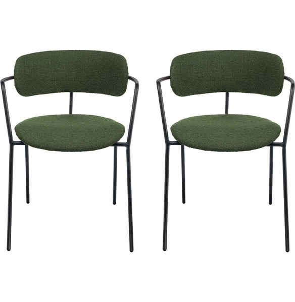 Комплект из 2-х стульев Ant букле зелёный