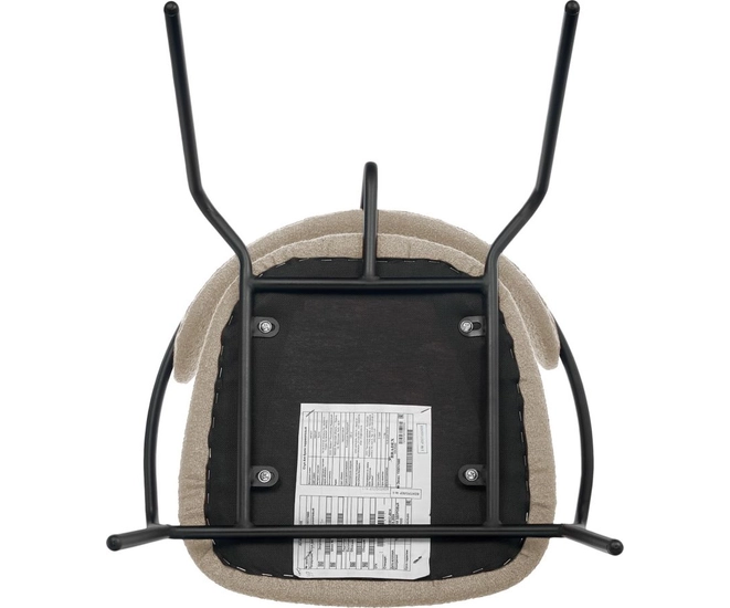 Стул Ant букле латте фото №11