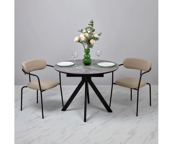 Стул Ant букле латте фото №13