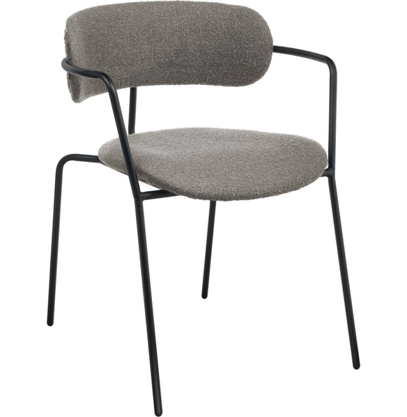 Стул Ant букле серый