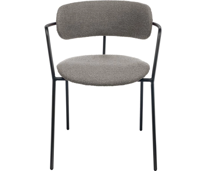 Стул Ant букле серый фото №3