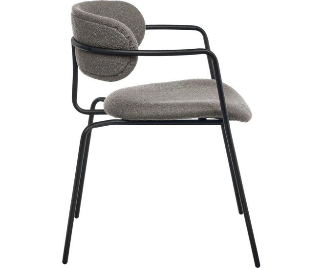 Стул Ant букле серый фото №4