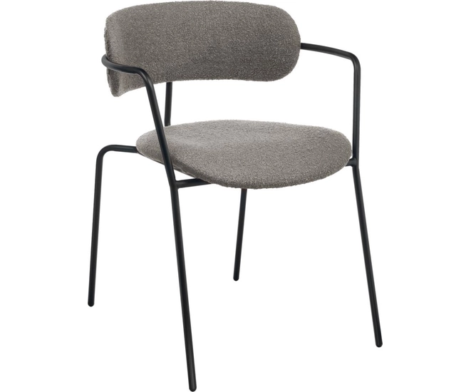 Стул Ant букле серый фото №1