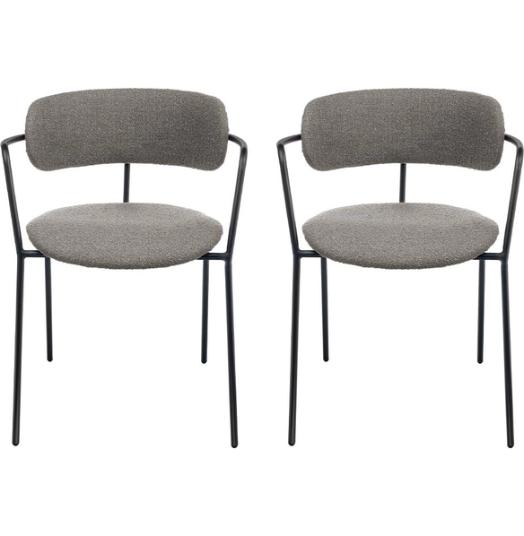 Комплект из 2-х стульев Ant букле серый