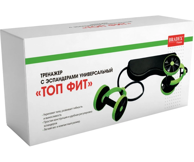 Тренажер с эспандерами универсальный ТОП ФИТ фото №13