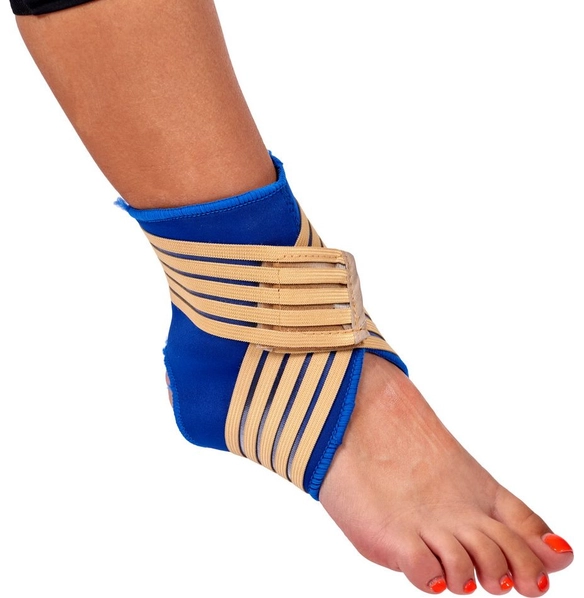 Суппорт голеностопа с дополнительной фиксацией, универсальный размер