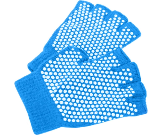 Перчатки противоскользящие для занятий йогой фото №1