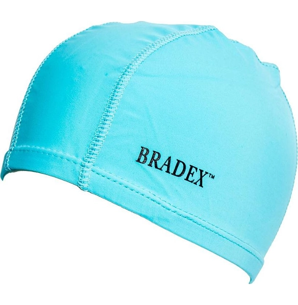 Шапочка для плавания Bradex, полиамид, бирюза