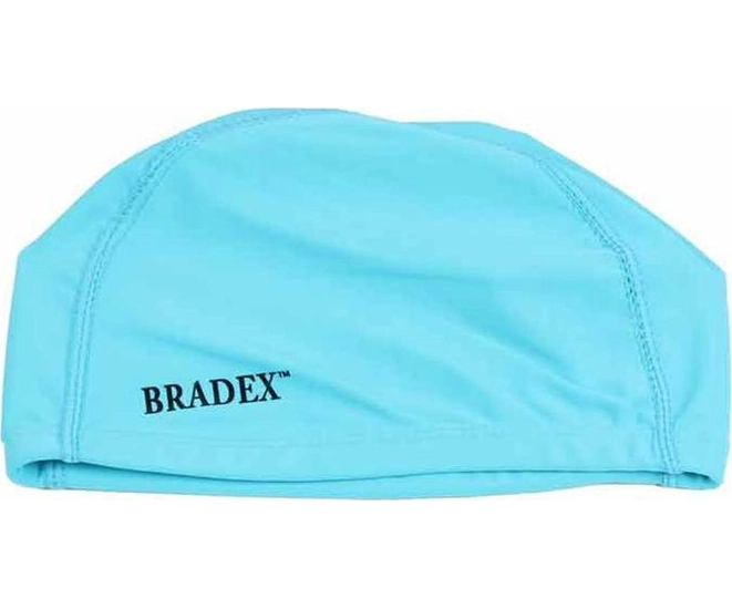 Шапочка для плавания Bradex, полиамид, бирюза фото №3