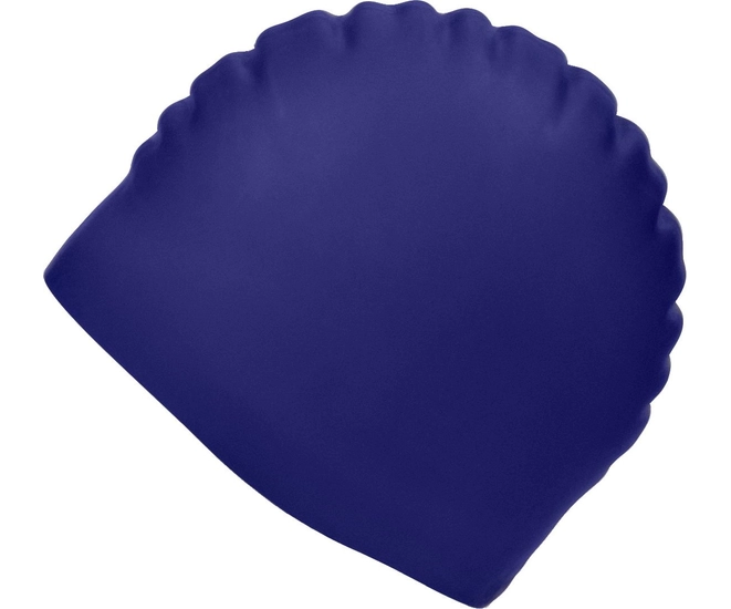 Шапочка для плавания Bradex, силиконовая, темно-синий фото #7