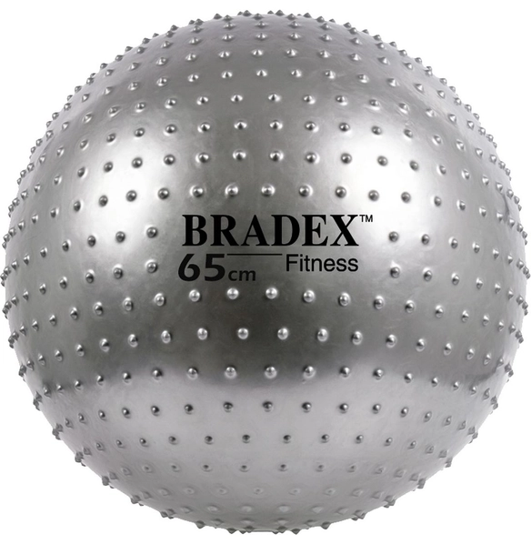 Мяч для фитнеса массажный Фитбол-65 Плюс