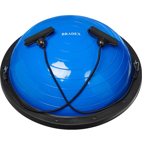 Полусфера Bosu с эспандерами и насосом