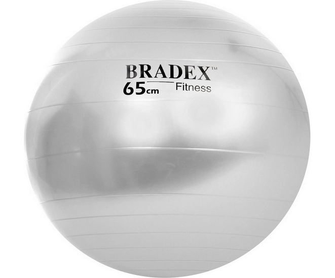 Мяч для фитнеса антивзрыв 65 см с насосом