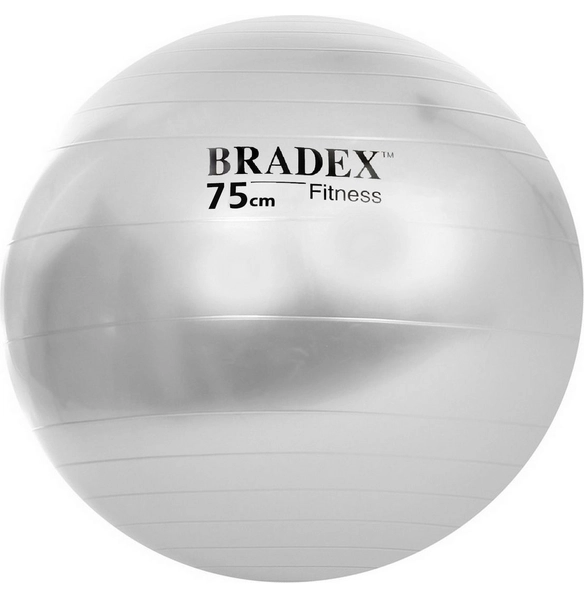 Мяч для фитнеса антивзрыв, 75 см, с насосом