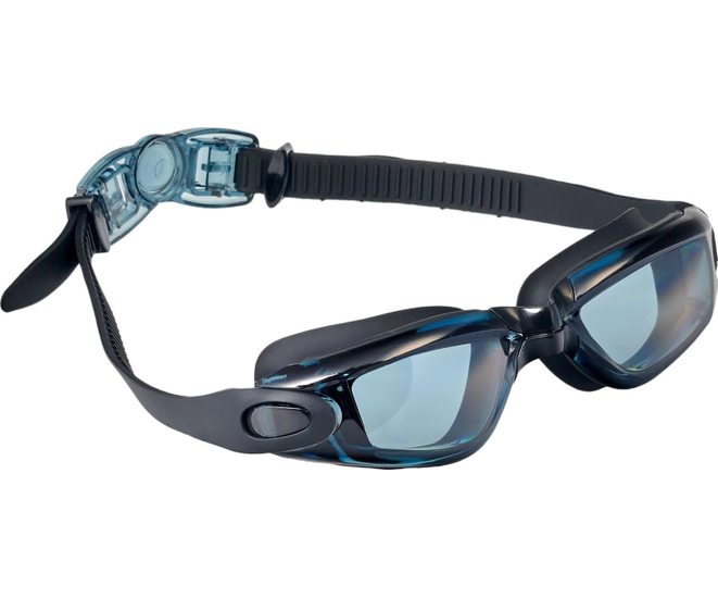 Очки для плавания Bradex, серия «Комфорт Плюс», черные, цвет линзы-прозрачный