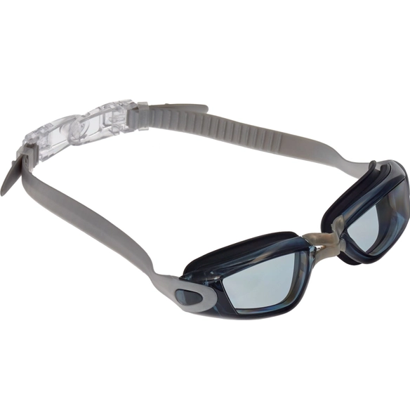 Очки для плавания Bradex, серия «Комфорт Плюс», серые, цвет линзы-серый
