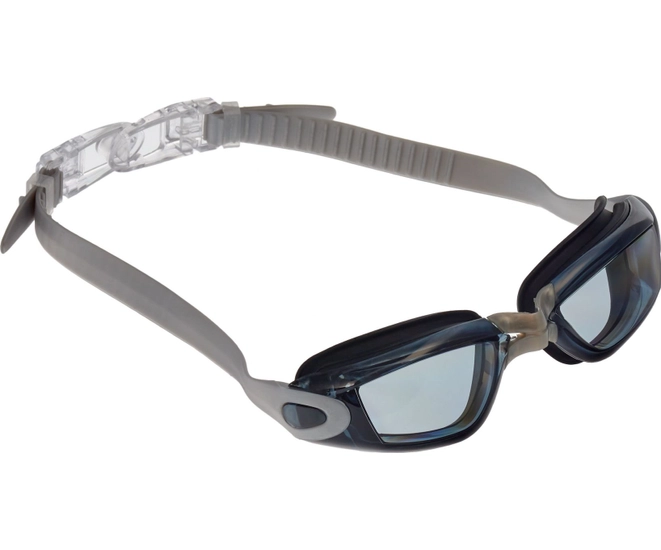 Очки для плавания Bradex, серия Комфорт Плюс, серые, цвет линзы-серый фото #1