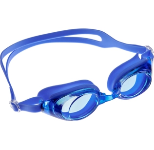 Очки для плавания Bradex, серия «Регуляр», синие, цвет линзы-синий