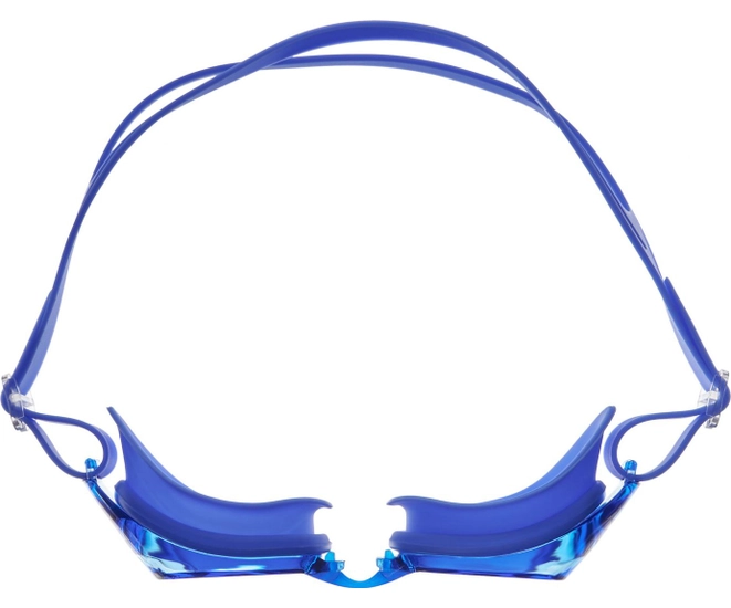 Очки для плавания Bradex, серия Регуляр, синие, цвет линзы-синий фото #3