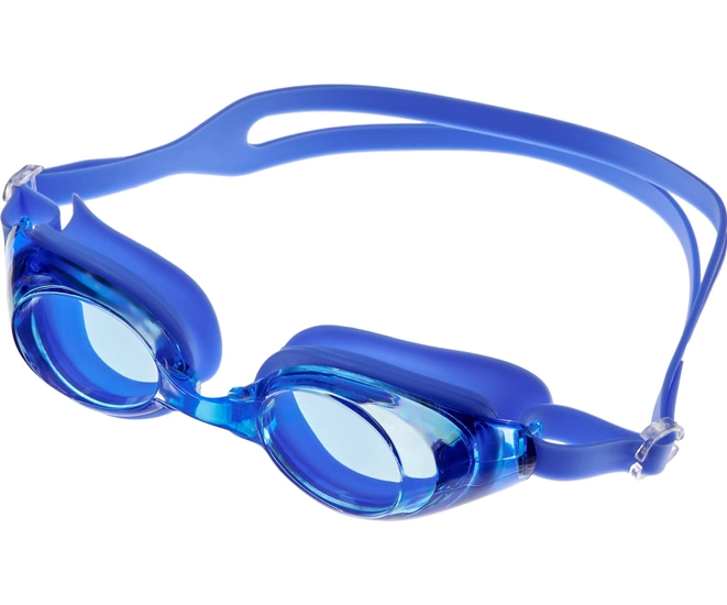 Очки для плавания Bradex, серия Регуляр, синие, цвет линзы-синий фото #5