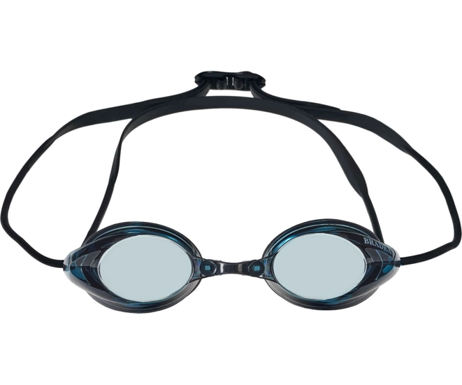 Очки для плавания Bradex, серия Спорт, черные, цвет линзы-серый фото #2