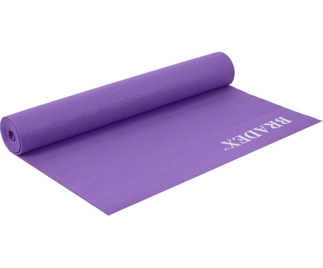 Коврик для йоги и фитнеса 173*61*0,3 фиолетовый фото #4