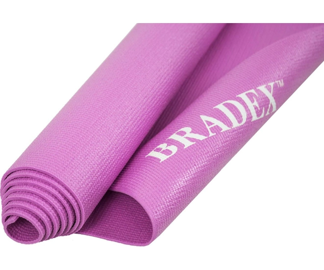Коврик для йоги и фитнеса 173*61*0,3 розовый фото #6