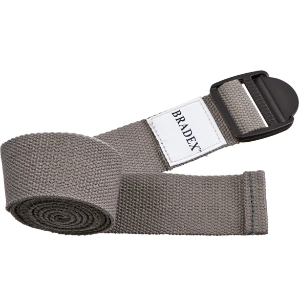 Ремешок для йоги серый