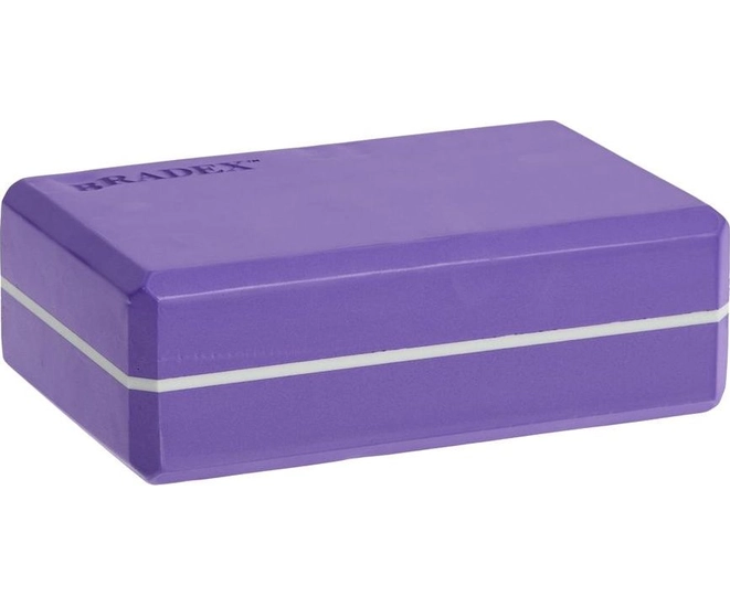 Набор блоков для йоги Bradex, фиолетовый, 2 шт