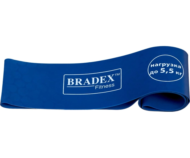 Набор из 5-ти резинок для фитнеса Bradex, нагрузка до 4/5,5/7/9/11 кг фото #7