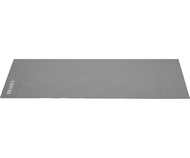 Коврик для йоги и фитнеса Bradex, 190*61*0,5 см, серый