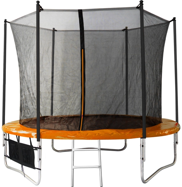 Батут каркасный с внутренней защитной сеткой, 244 см 8Ft