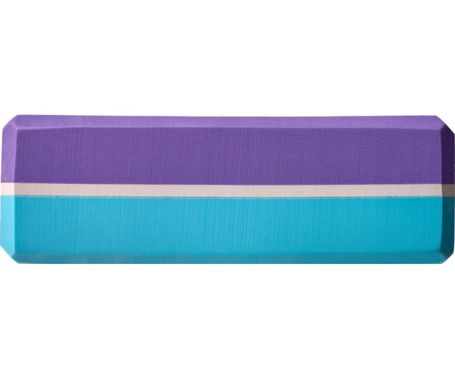 Блок для йоги и фитнеса Bradex, фиолетовый/синий фото #4