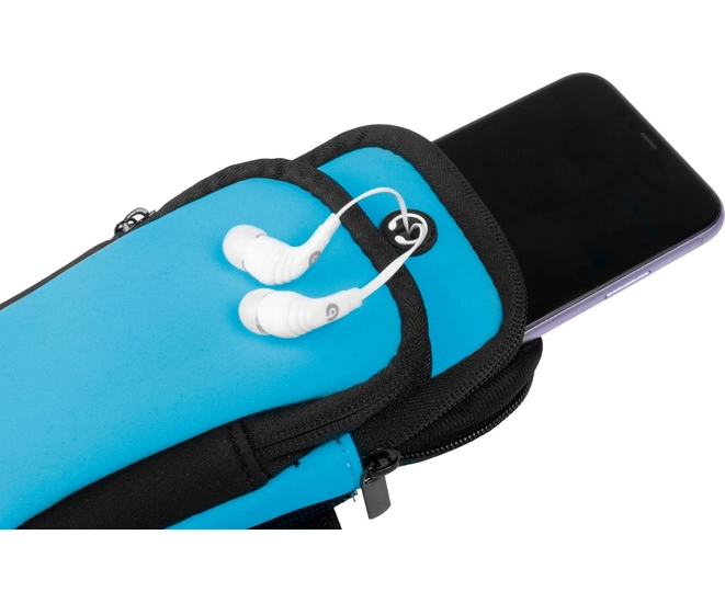 Сумка для телефона с креплением на руку Bradex, 100-180 мм, голубой