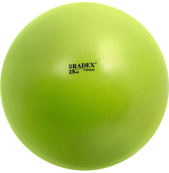 Мяч для фитнеса, йоги и пилатеса «ФИТБОЛ-25» Bradex, салатовый