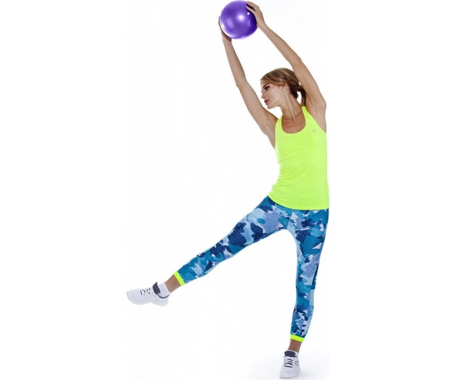 Мяч для фитнеса, йоги и пилатеса ФИТБОЛ-25 Bradex, фиолетовый фото #2