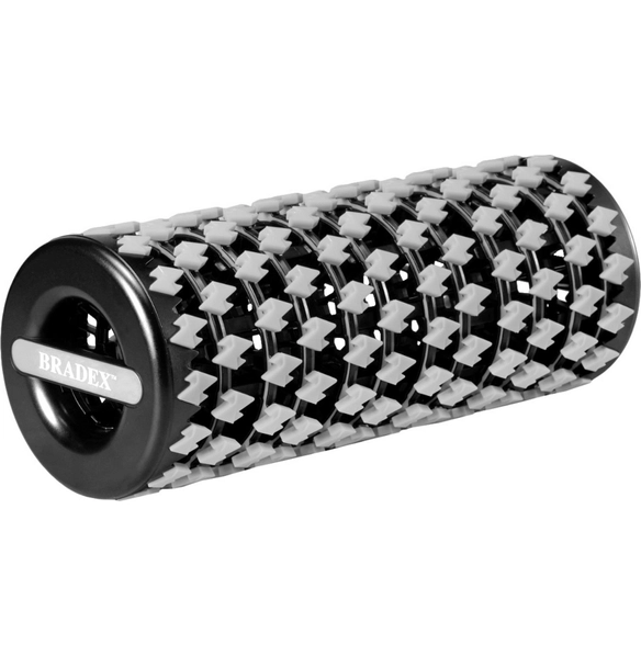 Ролик массажный, складной, серый