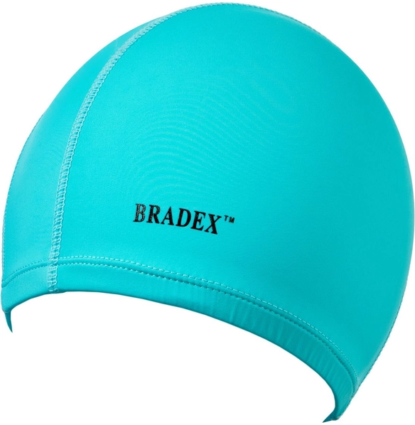 Шапочка для плавания полиамид, бирюзовая