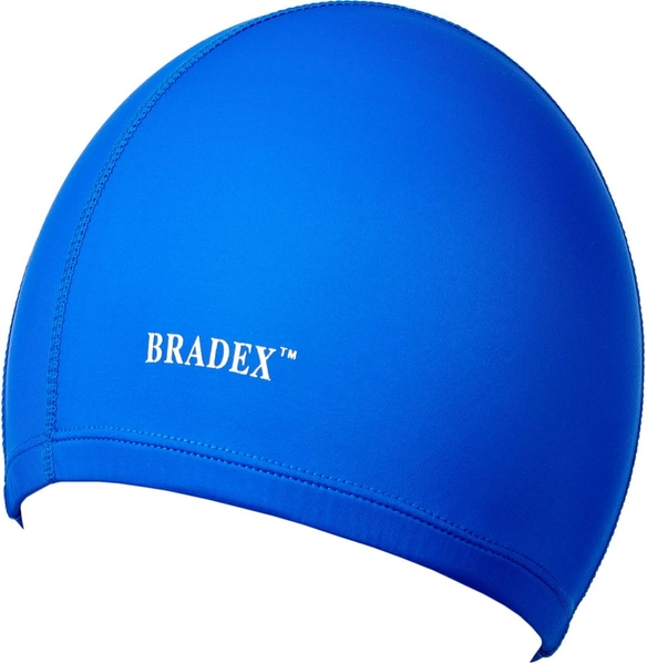 Шапочка для плавания, полиамид, синяя
