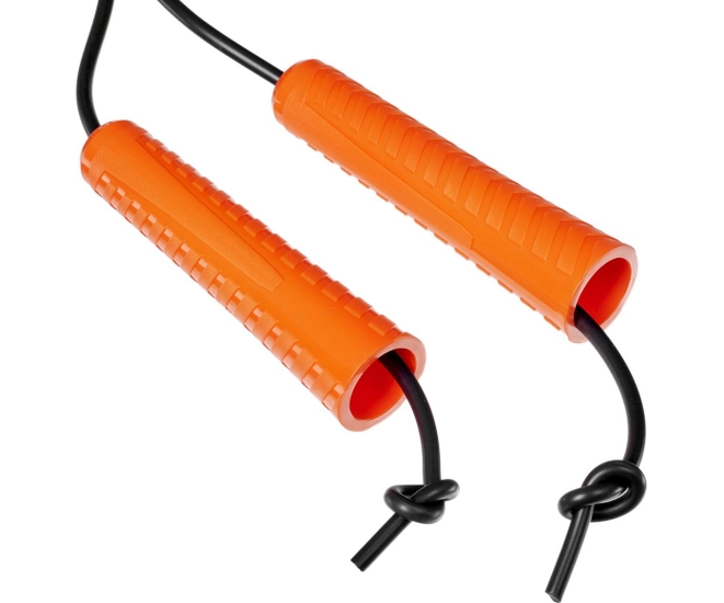 Скакалка гимнастическая, 3 метра, оранжевая