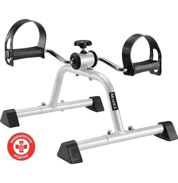 Тренажер педальный для ног и рук, белый