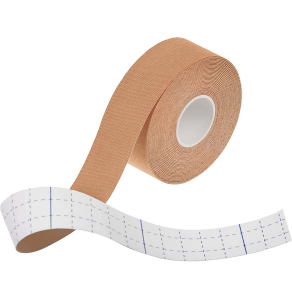 Кинезио тейп 5 м, 2,5 см бежевый