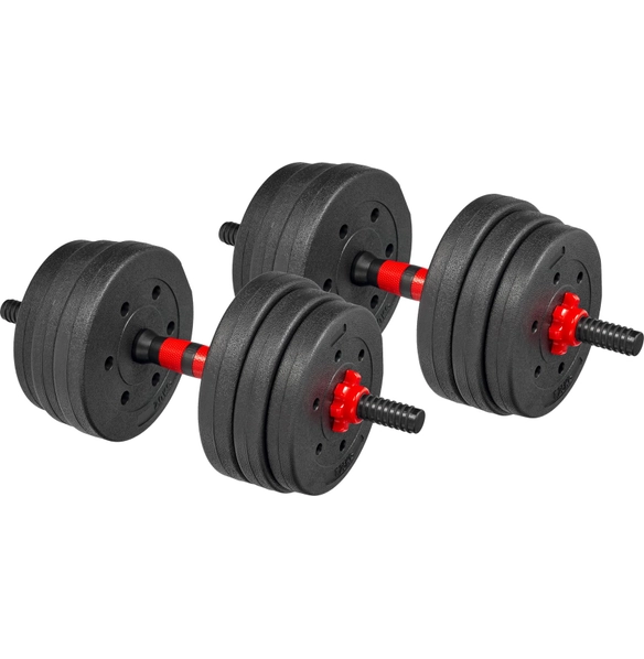 Гантели 20 кг, пластиковые