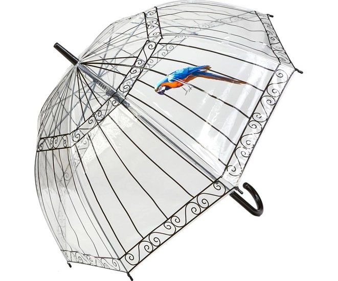 Зонт-трость «ПТАШКА В КЛЕТКЕ»