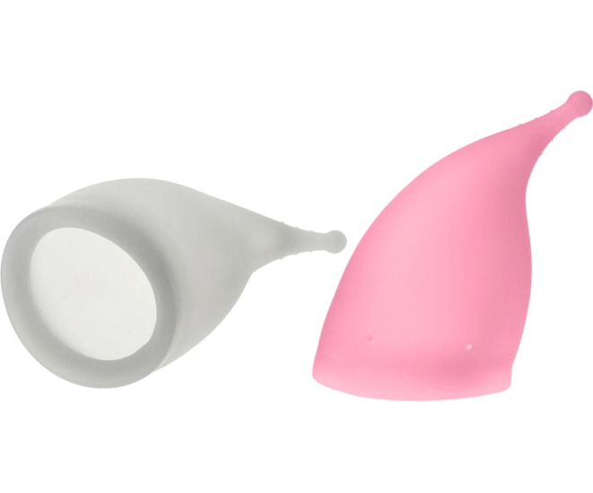 Менструальные чаши набор BRADEX 18+  Vital Cup, размер S и L фото #4