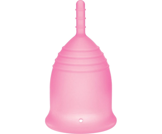 Менструальная чаша BRADEX 18+ Clarity Cup, L, розовый фото #2