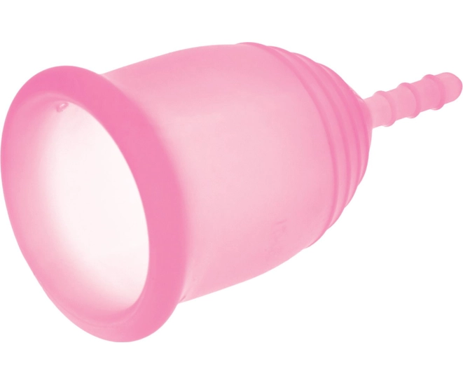 Менструальная чаша BRADEX 18+ Clarity Cup, L, розовый фото #3